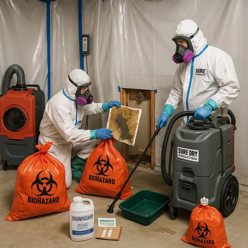 Contaminated Water Handling Protocols process in Major County, OK